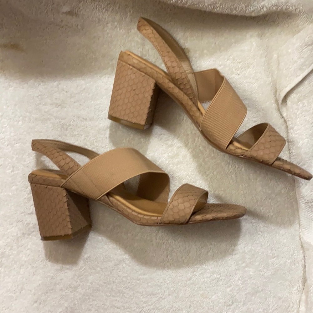 Corso Como faux snake pattern heels